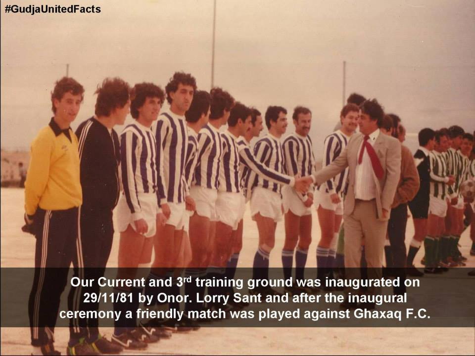 1981 - Gudja stadium Inauguration